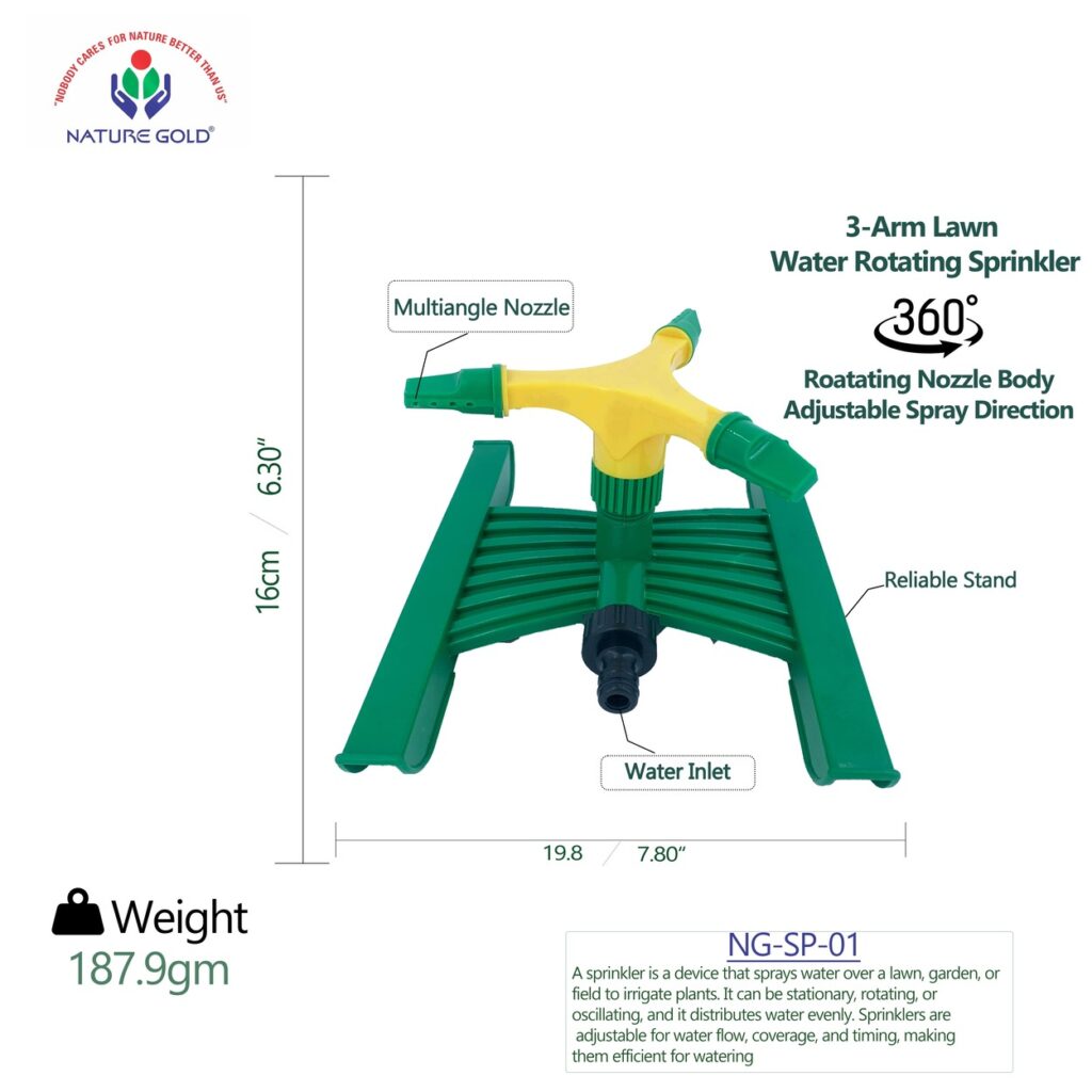 Rotating impact sprinkler