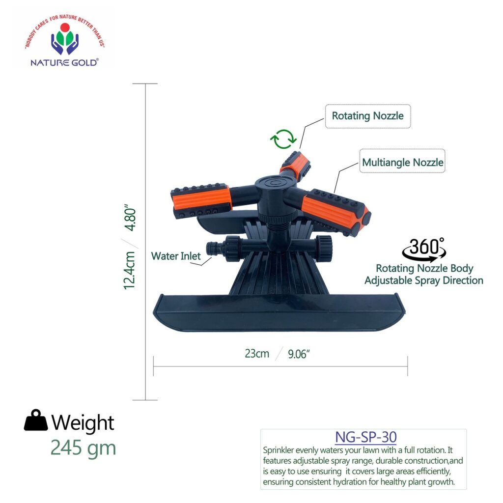 Brass sprinkler irrigation system