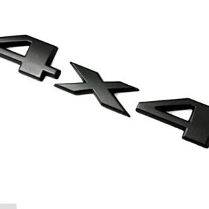 4X4 Logo Stickers For Car | Metal Sticker,Universal Fitment | Jeep Compass Wrangler Cherokee Thar Accessories