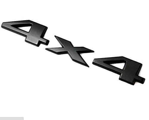 4X4 Logo Stickers For Car | Metal Sticker,Universal Fitment | Jeep Compass Wrangler Cherokee Thar Accessories