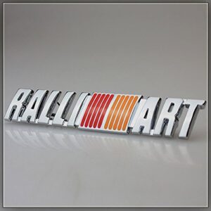 Ralliart 3D Universal Logo Sticker Mistubishi
