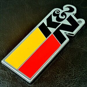 Universal 3D K&N Logo Stickers For Car | Metal Sticker