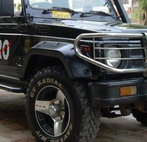 HEAVY QUALITY 5" FENDER FLARES FOR MARUTI SUZUKI GYPSY