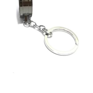 LUXURY HEAVY METAL ALLOY WHEEL KEYCHAIN