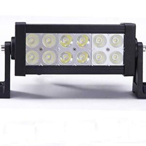 Universal Led Bar Light 6" Double Row For Car & Bike (12Led, 36Watt)