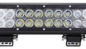 Universal Led Bar Light 12" Double Row For Car & Bike (24 Led, 72Watt)