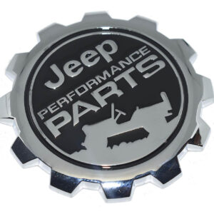 Jeep Performance Parts Round Logo Stickers For Car | Metal Sticker,Universal | Car Exterior Jeep Thar Accessories